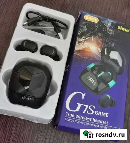 Беспроводные Bluetooth наушники Петропавловск-Камчатский - изображение 1