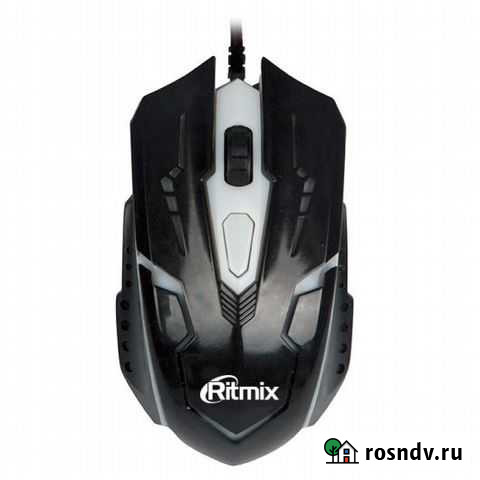 Мышь Ritmix ROM-311 Новая проводная (чёрный) Калининград - изображение 1