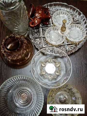 Посуда:хрусталь, стекло СССР Арзамас - изображение 1