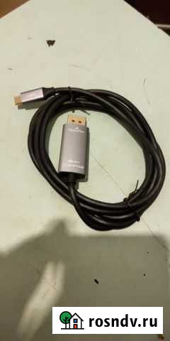 Продам шнур cabletime USB C к hdmi кабель 4k hdmi Кострома - изображение 1