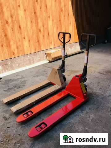 Гидравлическая тележка, рохля 2.5 т Магас - изображение 1