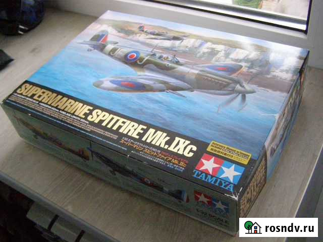 Сбор.модель Spitfire Mk.IXc (132 Tamiya 60319) + Саратов - изображение 1