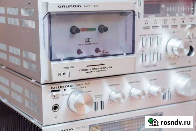 Компоненты Grundig стерео усилитель + дека Пенза - изображение 1