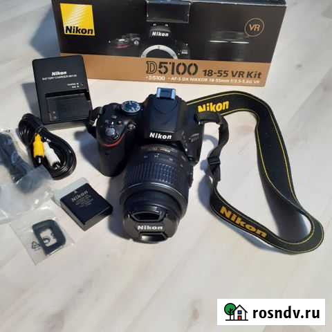 Фотоаппарат nikon D5100 18-55 VR Kit Кострома - изображение 1