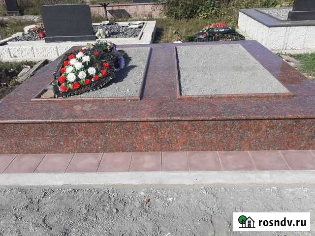 Установка памятников, работы на кладбищах, доставк Алагир - изображение 1