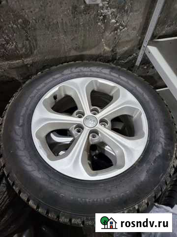 Продам диски Kia R17 с резиной nordman7 235/65 Кандалакша - изображение 1