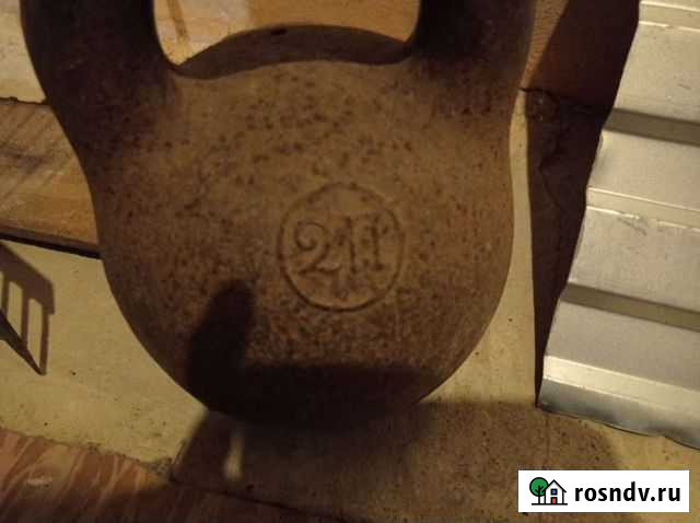 Гиря 2 пуда царская и 2 поменьше Красновишерск - изображение 1