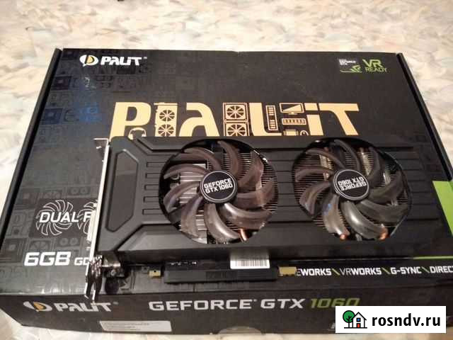 Видеокарта gtx 1060 6гб Набережные Челны - изображение 1