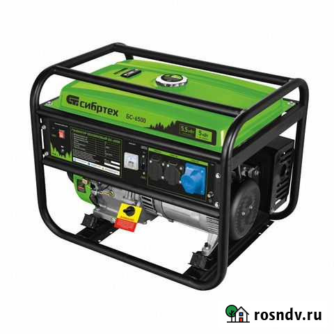 Генератор Бензиновый Сибртех Б С- 6 5 0 0 Севастополь - изображение 1