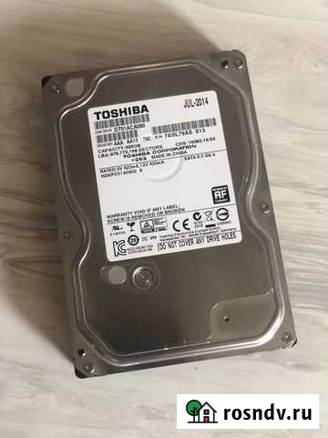 Hdd 500gb Ростов-на-Дону - изображение 1