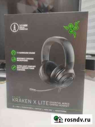 Наушники usb Razer kraken x lite Сертолово