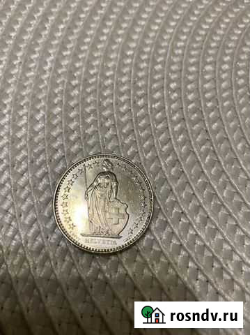 2 франка монета Астрахань - изображение 1