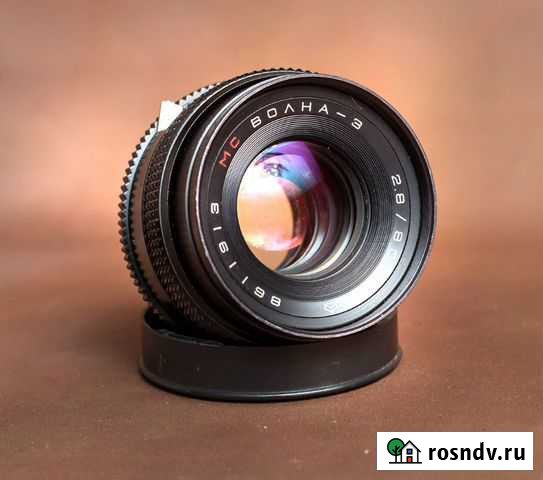 Объектив MC Волна-3 80 mm f/ 2.8 + Переходник Мирный - изображение 1