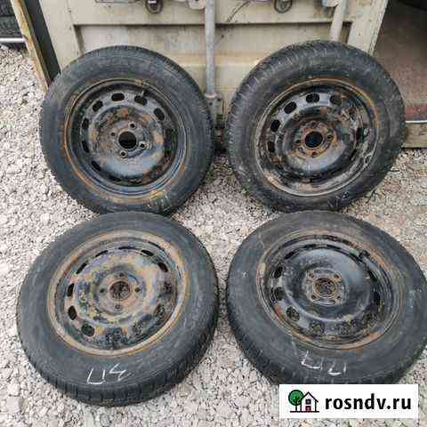 185/65 R15 Tigar Winter1 Зима Штампованные R15 pсd Калуга