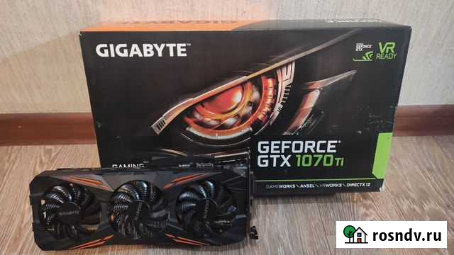Gigabyte GTX 1070Ti Gaming8G (Тесты3DMark,Furmark) Абакан - изображение 1