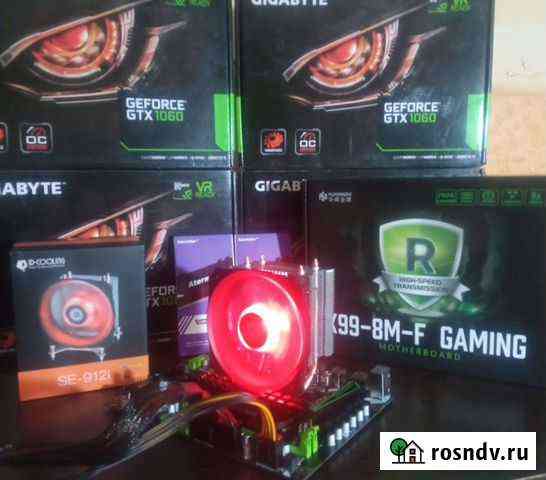 Комплект 2011v3: Xeon 2630lv3, ddr4 16 Гб, Башня Калининград