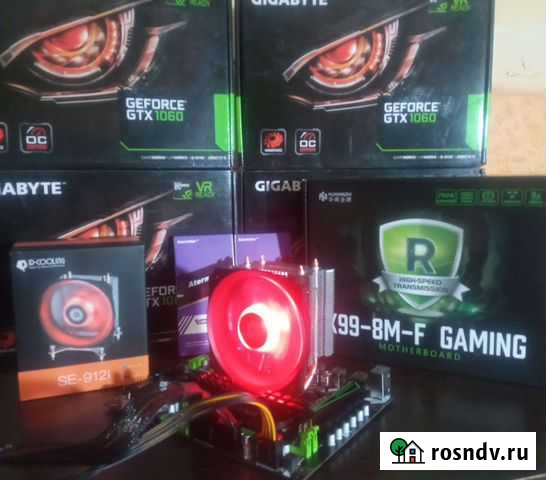 Комплект 2011v3: Xeon 2630lv3, ddr4 16 Гб, Башня Калининград - изображение 1