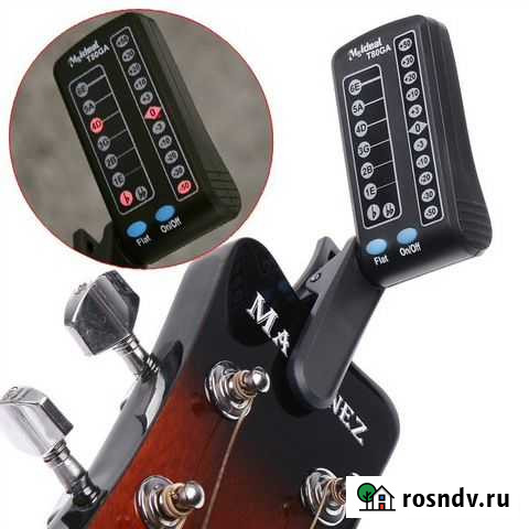 Тюнер для настройки 6-тиструнной гитары Хабаровск - изображение 1