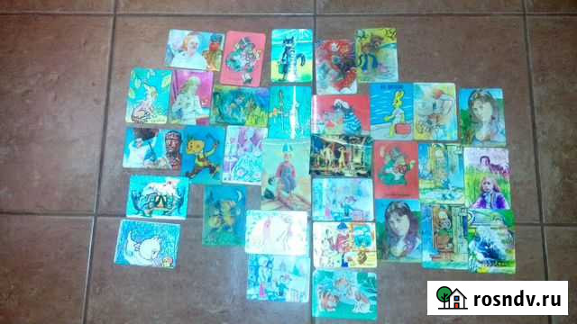 Переливные календари СССР 50шт Астрахань - изображение 1