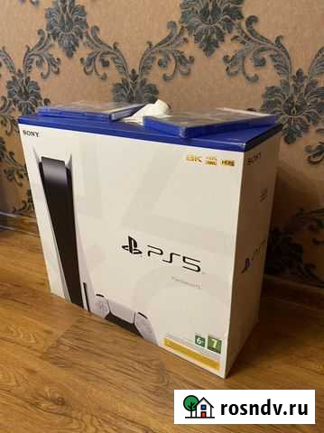 PlayStation 5 новая с дисководом Екатеринбург - изображение 1