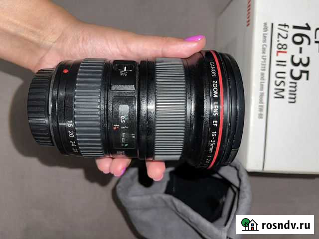 Объектив canon 16-35 Краснодар - изображение 1