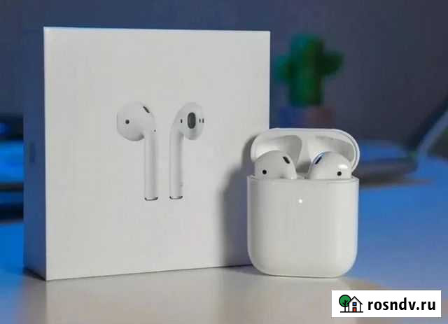 Airpods 2 (реплика 1:1) Липецк - изображение 1