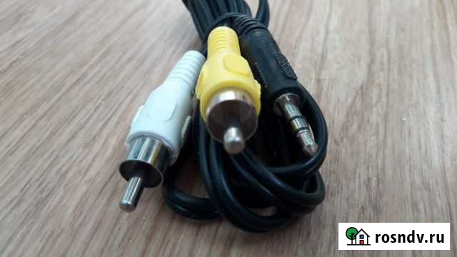 Переходник Jack/3 RCA папа Стародуб - изображение 1