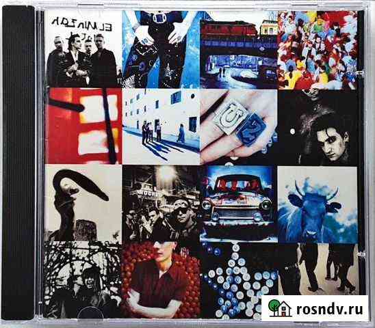 U2. Achtung Baby.CD 1991 Рыбинск