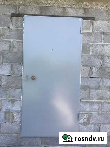 Дверь входная железная на стройку Самара - изображение 1