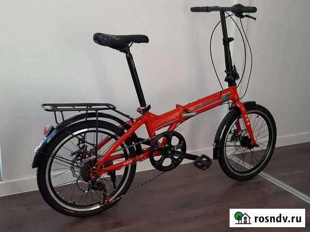 Новый складной велосипед 20 отличное качество Калининград - изображение 1