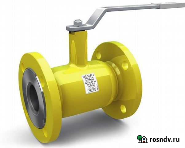 Газовый фланцевый кран LD DN80 PN16 Фурманов - изображение 1