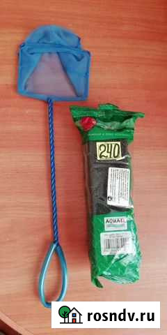 Сачок и запасная губка фильтр для аквариума Калининград - изображение 1