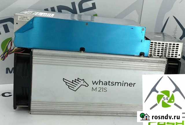 Асик Whatsminer m21s 52/ 54 th/s Новосибирск - изображение 1