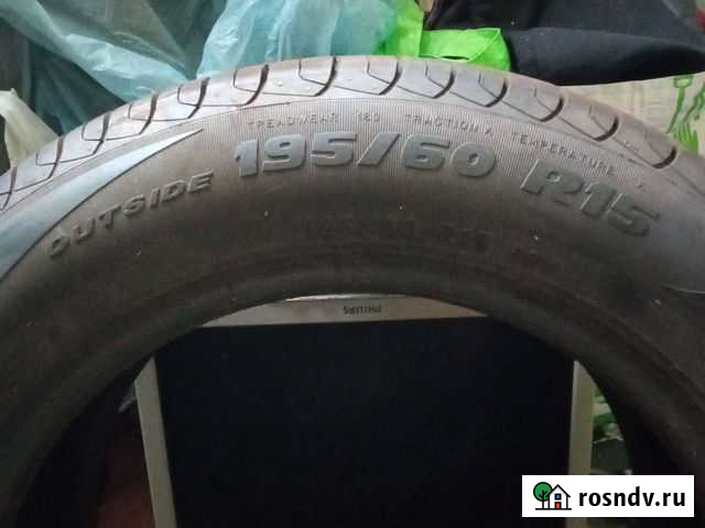 Шины 195 60 15 летние Барнаул - изображение 1