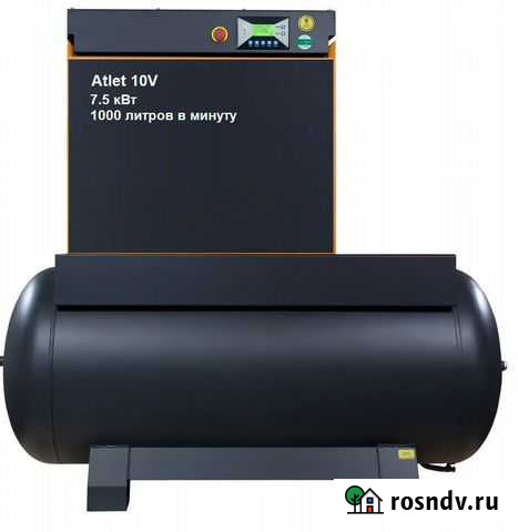 Компрессор воздушный винтовой 7,5 кВт, 1000 л/мин Калининград - изображение 1