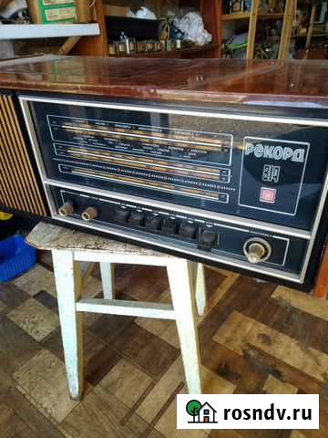 Ламповый приемник Рекорд 314 Ульяновск - изображение 1