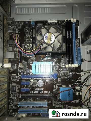 Продам FX-6100+ мат. + оперативка hyper x fury Мурманск - изображение 1