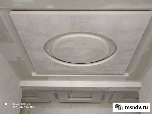 Гипсокартон, Подвесные потолки, отоплении евро, тё Грозный - изображение 1