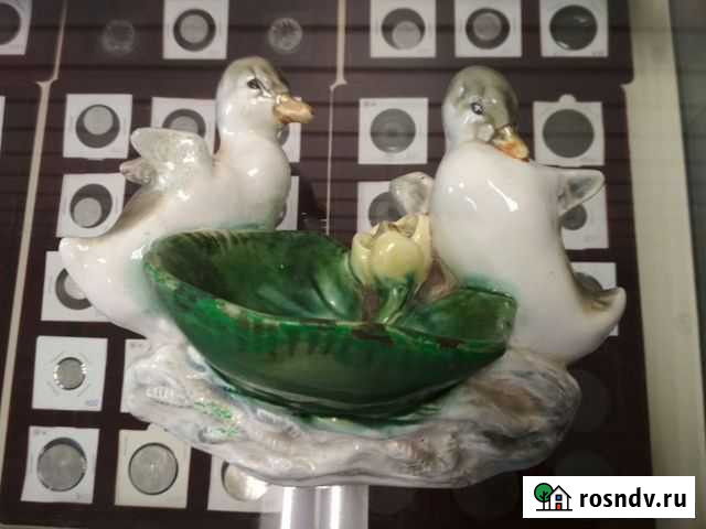 Статуэтка-мыльница «утята» Лосево - изображение 1