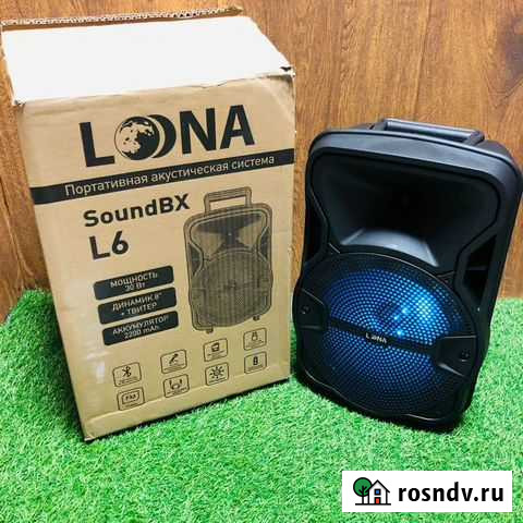 Новая блютуз Колонка loona L6 (ш 1170) Красноярск - изображение 1