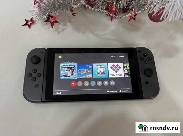 Nintendo Switch. Кастом. Atmosphere. Картриджи Астрахань - изображение 1