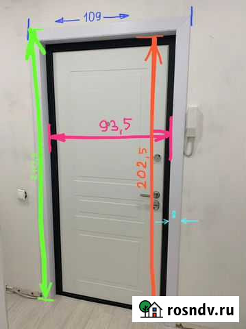Доборы и обналичники на входную дверь Нижнекамск - изображение 1