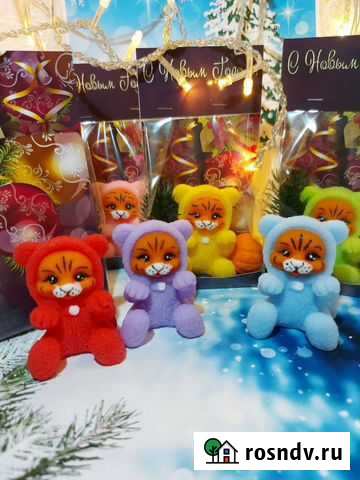 Мыло ручной работы Тигруля и Тигрятки малыши Курск - изображение 1