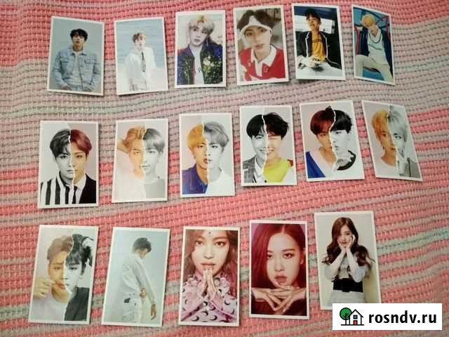 Фотокарточки BTS, blackpink, monsta X, stray kids Улан-Удэ - изображение 1