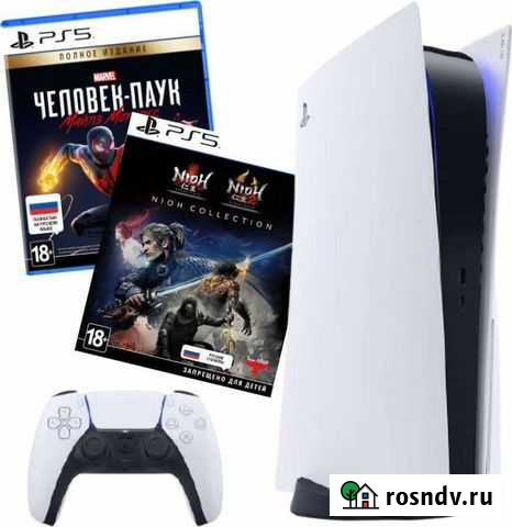 Sony playstation 5 +игра Nioh Collection+игра(чело Краснодар - изображение 1