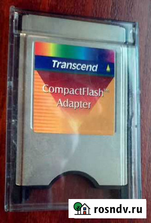 Компакт флэш адаптер transcend Москва - изображение 1