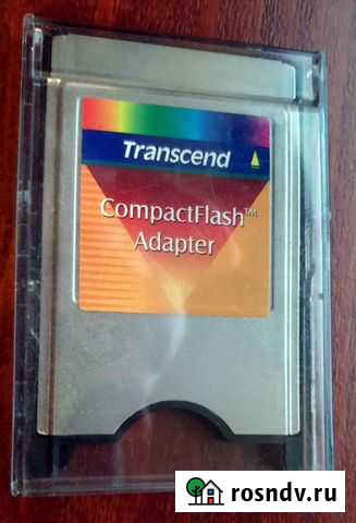 Компакт флэш адаптер transcend Москва - изображение 1