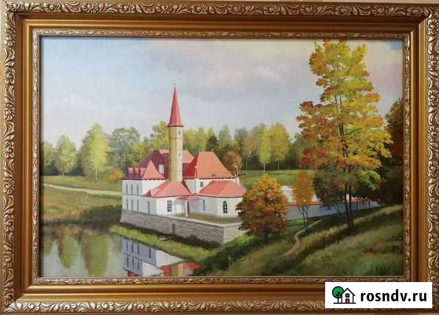 Картина маслом на холсте Гатчина - изображение 1