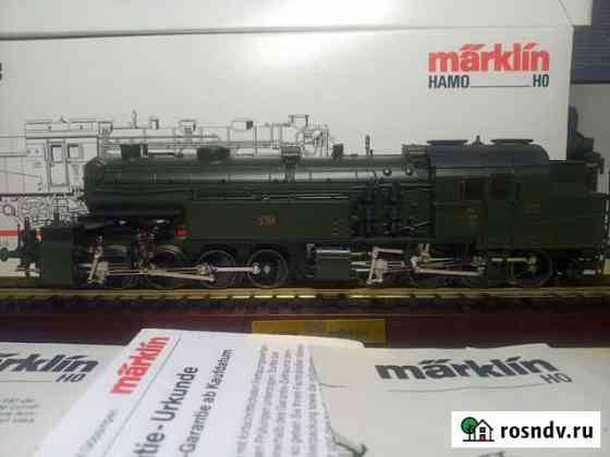 Железная дорога.Паровоз Mallet Gt2 4/4 DC 1/87 Калининград