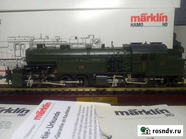 Железная дорога.Паровоз Mallet Gt2 4/4 DC 1/87 Калининград - изображение 1